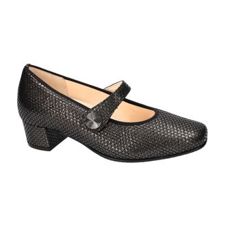 Hassia Evelyn J - Dames - Pumps - Zwart - 36 1/2 EU - Leer - Schoenen