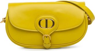 Dior Pre-owned Womens Bobby Crossbody Leather Bag - Mustard - One Size