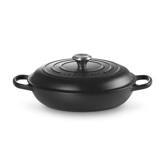 LE CREUSET Low Pan Evolution 28 cm Black