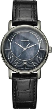 Rado Dia Master Horloge - Dames - Horloges - Zwart - ONE Size - Accessoires