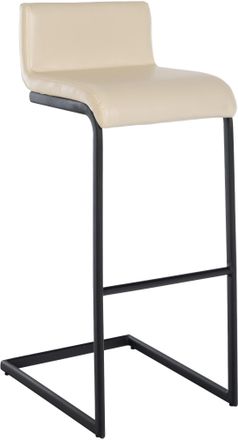 Clp Clp - Taburete De Bar Newport Crema Simil Cuero
