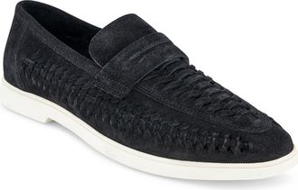 Karl Lagerfeld Achille Penny Loafer in Black at Nordstrom Rack, Size 10.5