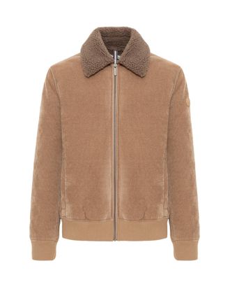 Colmar Corduroy Suede Contrast Plush Collar Jacket