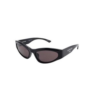 Balenciaga Bb0387S Zonnebril - unisex - Accessoires - Zwart - Maat: 58 MM Nylon