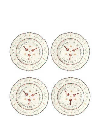 BITOSSI HOME Set piatti decorativi - Bianco
