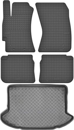 OEM Juego De Alfombrillas De Goma Para Coche Y Maletero Para Subaru Impreza Iii Hatchback (2007-2011)