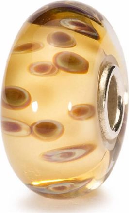 Trollbeads Womens Drifting Seeds Glass Bead Charm In Gold