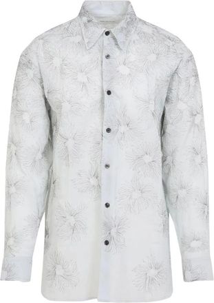 Dries Van Noten Hombre, Camisas, Blanco, Talla: M