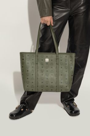 MCM Shopper Bag Toni, Womens, Green
