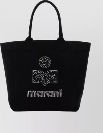 Isabel Marant studded design shoulder bag with top handles