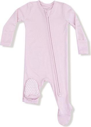 Angel Dear Rib Zip Footie in Potpourri at Nordstrom, Size Newborn