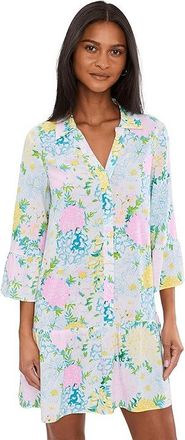 Lilly Pulitzer Rayanna Tunic Dress Womens Dress Lilly Garden : 12, Rayon