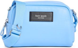 Kate Spade New York puffed small leather crossbody bag in Astral Blue at Nordstrom Rack