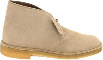 Clarks Su&egrave;de Leren Lage Laars - Heren - Veterlaarzen - Bruin - 41 1/2 EU - Su&egrave;de - Schoenen