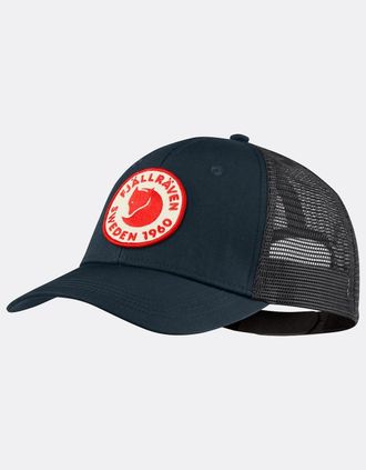 Fj&auml;llr&auml;ven Womens Fjallraven 1960 Logo Unisex Langtradarkeps - Dark Navy 555 - Black - Size: L/XL