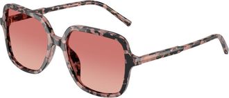 Dolce & Gabbana DG4539 3476A5 Womens Sunglasses Tortoiseshell Size 55