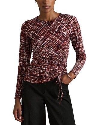 Reiss Riyo Printed Top