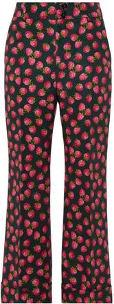 La DoubleJ Hendrix Broek - Winter Wool Cady Pantalon - Dames - Vrijetijds broeken - Veelkleurig - L - Wol - Broeken