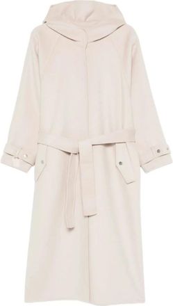 Pinko Pinko, Jassen, Dames, Grijs, XS, Wol, Gewatteerde jas met raglanmouwen