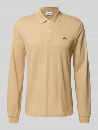 Lacoste Regular Fit Poloshirt aus reiner Baumwolle in Beige, Größe XXL