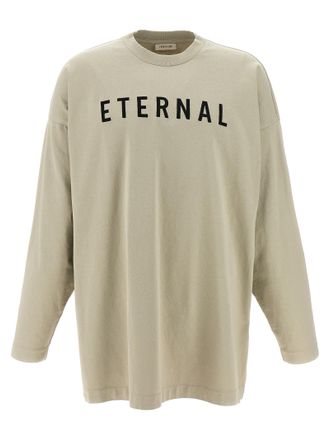 Fear of God Gray Cotton Mens T-Shirt