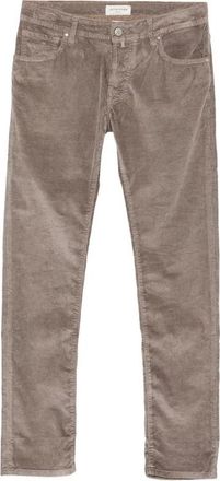 Jacob Cohen Slim-fit Broeken - Heren - Slim Fit Broeken - Beige - W38 - Katoen - Broeken