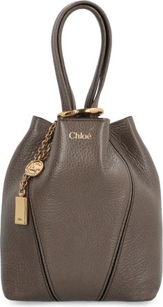 Chlo&eacute; Borsa tote Spin piccola - Marrone