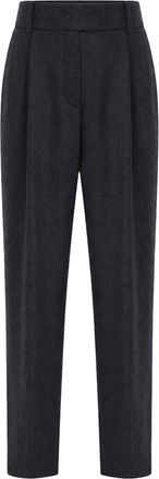 Giorgio Armani TAILORED WOOL TROUSERS WITH PLEATS - Giorgio Armani - Woman