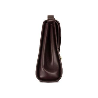 Bottega Veneta The Clip Shoulder Bag Brown >