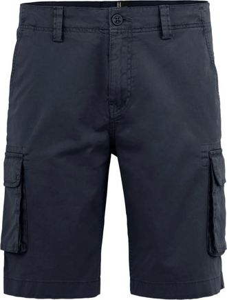 Bomboogie Regular Fit Bermuda Shorts - Heren - Korte broeken - Blauw - Maat: W31 Katoen