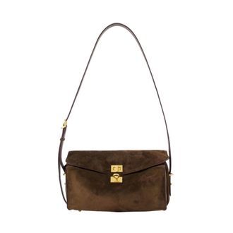 Balenciaga Dames, Tassen, Bruin, Maat: ONE Size Leer