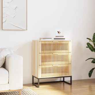 vidaXL Aparador De Madera Contrachapada 60x30x75 Cm Vidaxl