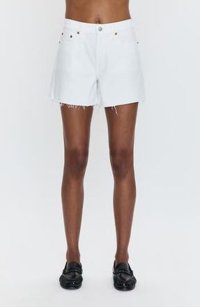Pistola Denim Kennedy Cutoff Denim Shorts in Antique White at Nordstrom Rack, Size 32