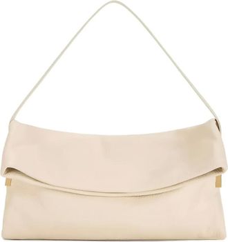 Elisabetta Franchi Borsa a spalla in pelle - Toni neutri