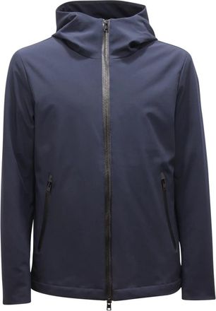 Woolrich Pacific Soft Shell Jacket - Heren - Zomerjassen - Blauw - S - Leer - Jassen