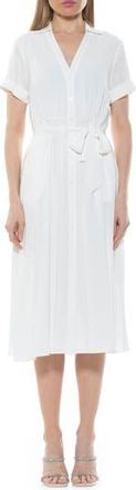 Alexia Admor Liv Collared Shirtdress in Ivory at Nordstrom Rack, Size 10