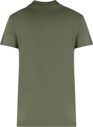 Pinko Womens T-Shirt Cotton Crew-Neck Shamrock Green T-Shirts & Jerseys