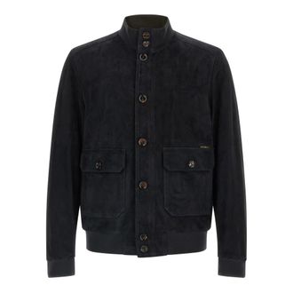 Moorer Carlos Bomber Jacket - male - Moorer - Bomber Jackets - Blue - 3XL - Jackets