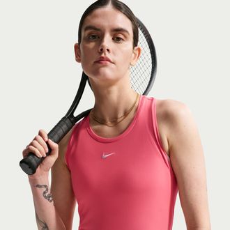 Nike Womens Victory Dri-FIT Tennis Tank Top in Pink | FD5584-897
