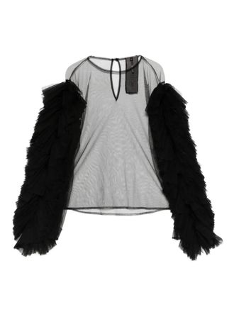 Rhizome Rochel blouse - women - Polyamide - S - Black