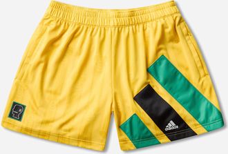 adidas Brain Dead x Disney Football Shorts Bold Gold