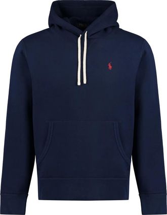 Polo Ralph Lauren Felpa con cappuccio in cotone - - Sweatshirts & Hoodies - Uomo - Blu - M