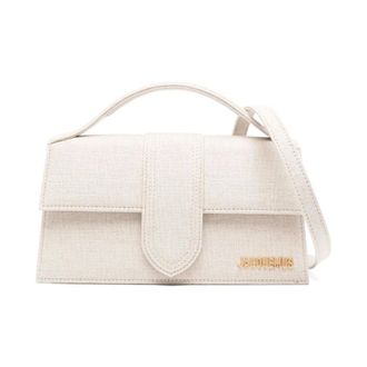 Jacquemus Handbags, female, Beige, Size: ONE SIZE The large Bambino