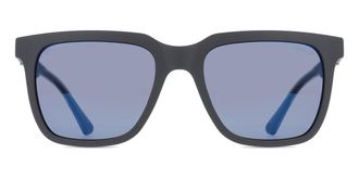 Police SPLN34E BEYOND LITE 6 Polarized V14P Mens Sunglasses Black Size 54