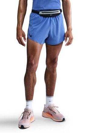 Nike AeroSwift 4-Inch Running Shorts in Comet Blue/Black at Nordstrom Rack, Size X-Large
