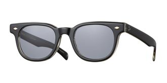 Eyevan 7285 Cadet-E PBKECR Mens Sunglasses Black Size 49