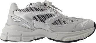 Axel Arigato Womens Marathon Sneaker Gray Calfskin