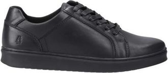 Hush Puppies Mens Madden Leather Trainers (Black) - Size UK 12