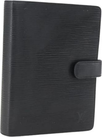 Louis Vuitton Pre-owned Accessories, female, Black, Size: ONE SIZE Pre-owned Day Planner Cover