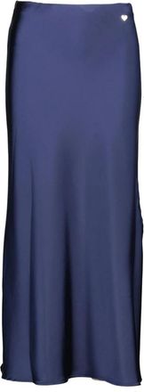 Am&eacute;lie & Am&eacute;lie Alessia Rok - Dames - Midirokken - Blauw - XL - Rokken